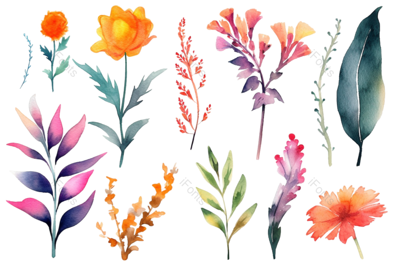 鲜花背景图片,鲜花边框元素,PNG,免抠素材